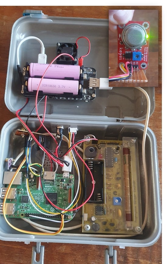 Raspberry Pi Tunnel Sensor